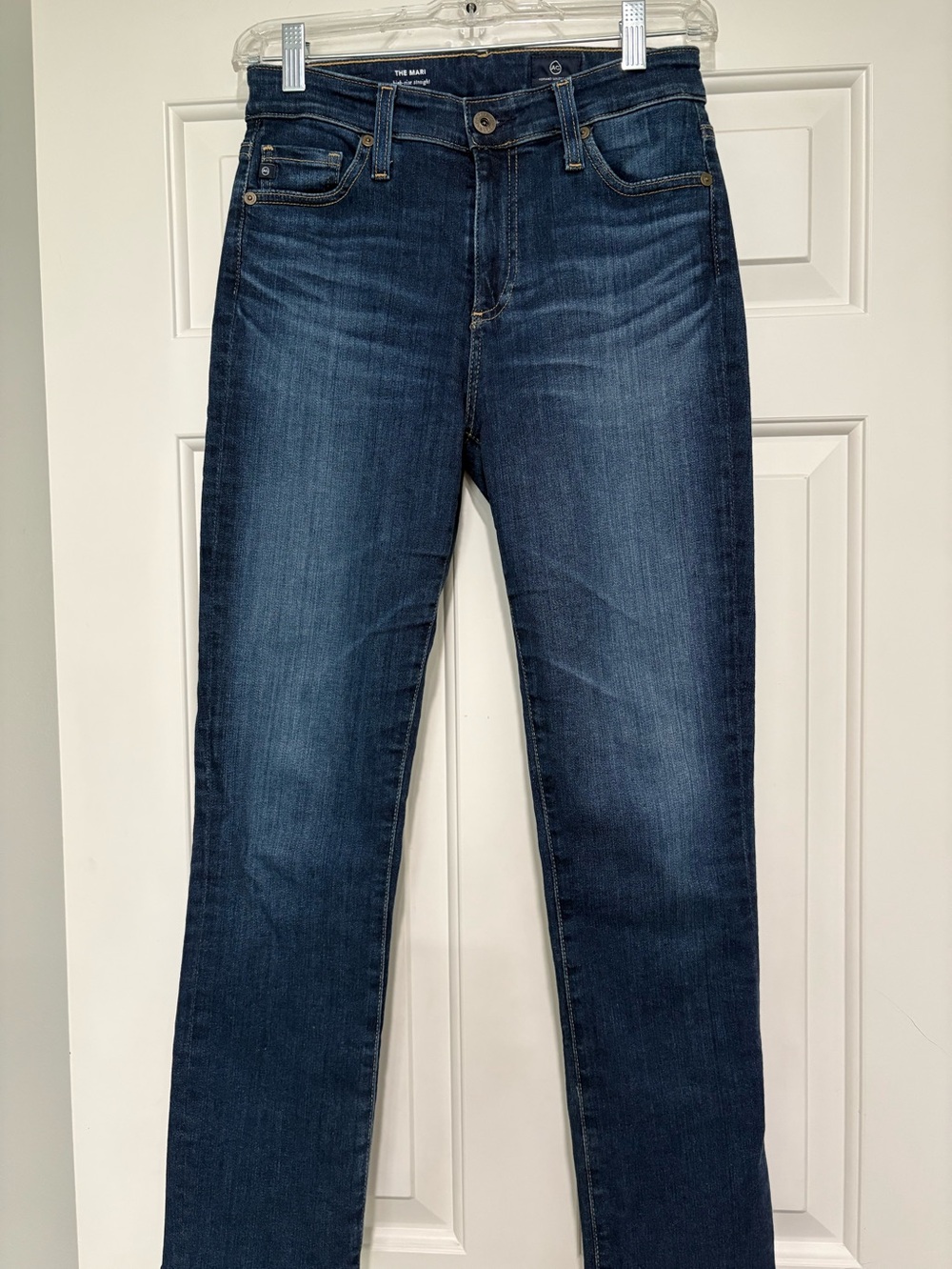 AG Mari high rise straight leg